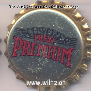 Beer cap Nr.4257: Schweizer Bier Premium produced by brewed for Billi/Bern