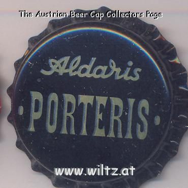 Beer cap Nr.4297: Porter produced by Aldaris/Riga