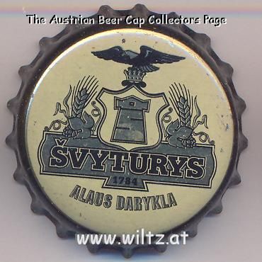 Beer cap Nr.4307: Stipriausias produced by Svyturys/Klaipeda