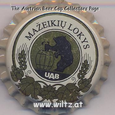 Beer cap Nr.4311: Salyklinis 5.3% produced by Mazeikiu Lokys (Brauer)/Mazeikiai