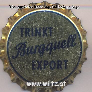 Beer cap Nr.4331: Burgquell Export produced by Privatbrauerei Hoepfner/Karlsruhe