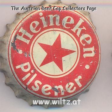 Beer cap Nr.4337: Heineken Pilsener produced by Heineken/Amsterdam