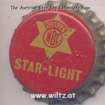 Beer cap Nr.4348: Star Light produced by Phipps Brewery Limited/Northampton