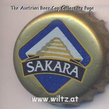 Beer cap Nr.4358: Sakara produced by El Gouna Beverage Co./El Gouna