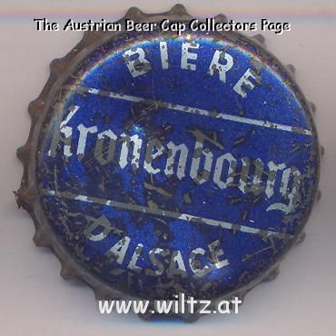 Beer cap Nr.4369: Kronenbourg produced by Kronenbourg/Strasbourg