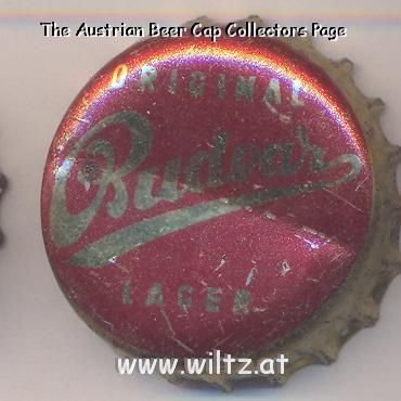 Beer cap Nr.4375: Budvar Lager produced by Brauerei Budweis/Budweis