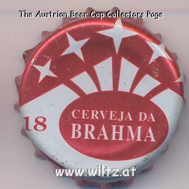 Beer cap Nr.4380: Cerveja Da Brahma produced by Brahma/Curitiba