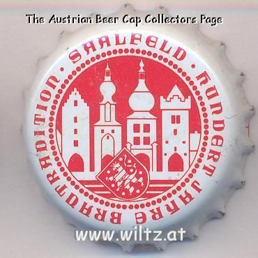 Beer cap Nr.4408: Saalfelder Pilsner produced by Bürgerliches Brauhaus Saalfeld/Saalfeld