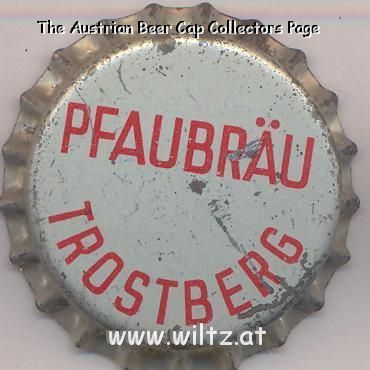 Beer cap Nr.4414: Pfaubräu produced by Pfaubräu/Trostberg