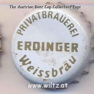 Beer cap Nr.4489: Erdinger Weissbier produced by Erdinger Weissbräu/Erding