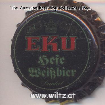 Beer cap Nr.4490: Hefe Weißbier Dunkel produced by Erste Kulmbacher Actienbrauerei AG/Kulmbach