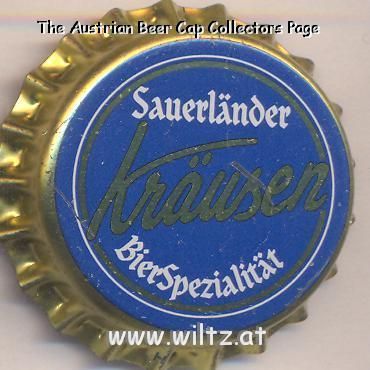 Beer cap Nr.4517: Sauerländer Kräusen produced by Iserlohn GmbH/Iserlohn
