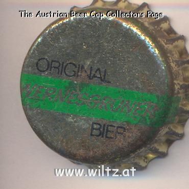 Beer cap Nr.4525: Original Wernesgrüner produced by Wernesgrüner Brauerei AG/Wernesgrün