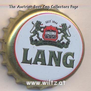 Beer cap Nr.4554: Lang Pils Das Original produced by Privatbrauerei Lang/Waltershausen