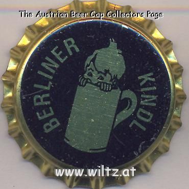 Beer cap Nr.4555: Berliner Kindl produced by Berliner Kindl Brauerei AG/Berlin