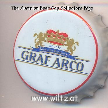 Beer cap Nr.4557: Graf Arco Bier produced by Arcobräu/Moos