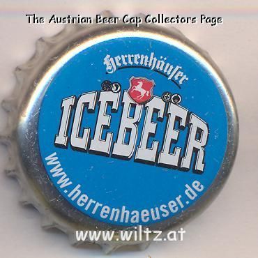 Beer cap Nr.4565: Herrenhäuser Icebeer produced by Herrenhäuser/Hannover