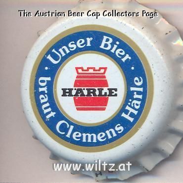 Beer cap Nr.4581: Härle produced by Clemens Härle/Leutkirch