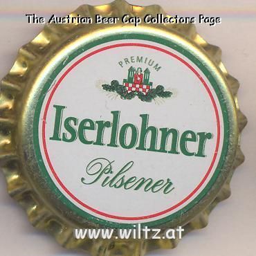 Beer cap Nr.4582: Iserlohner Premium Pilsener produced by Iserlohn GmbH/Iserlohn