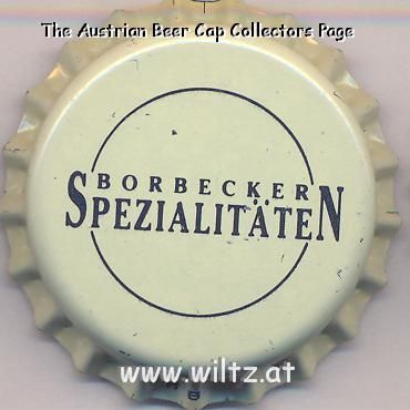 Beer cap Nr.4583: Borbecker Spezialitäten produced by Dampfbierbrauerei Gasthof Borbeck/Essen