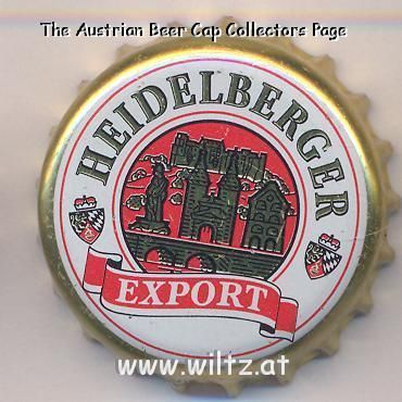 Beer cap Nr.4586: Heidelberger Export produced by Heidelberger Brauerei/Heidelberg