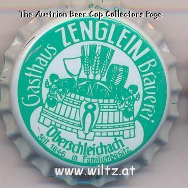 Beer cap Nr.4593: Zwickelbier naturt produced by Gasthausbrauerei Zenglein/Oberschleichach