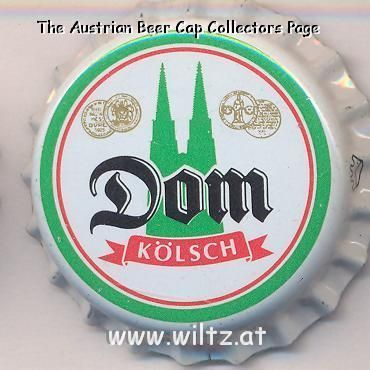 Beer cap Nr.4606: Dom Kölsch produced by Dom-Brauerei Köln/Köln
