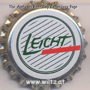 Beer cap Nr.4616: Leicht Bier produced by Brauerei Moritz Fiege/Bochum