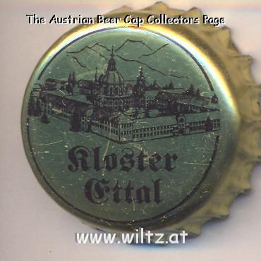 Beer cap Nr.4637: Klosterbier produced by Ettaler Klosterbrauerei/Ettal