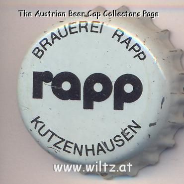 Beer cap Nr.4642: Pils produced by Brauerei Rapp/Kutzenhausen