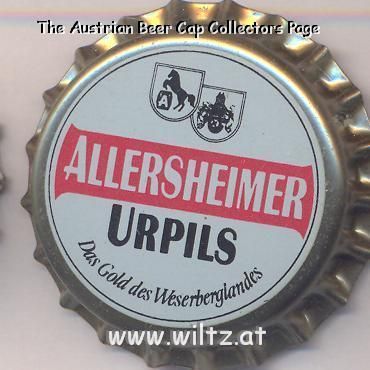 Beer cap Nr.4663: Allersheimer Urpils produced by Allersheimer/Holzminden