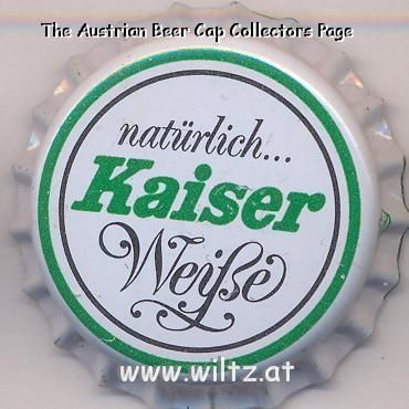 Beer cap Nr.4670: Kaiser Weiße produced by Kaiser-Braeu OHG Anna u. Andreas Laus/Neuhaus