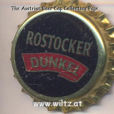 Beer cap Nr.4687: Rostocker Dunkel produced by Rostocker Brauerei GmbH/Rostock