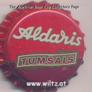 Beer cap Nr.4706: Tumsais produced by Aldaris/Riga