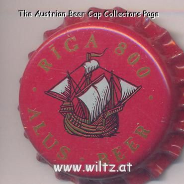 Beer cap Nr.4711: Riga 800 produced by Aldaris/Riga