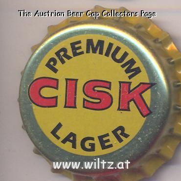 Beer cap Nr.4735: Cisk Premium Lager produced by Simonds Farsons Cisk LTD/Mriehel