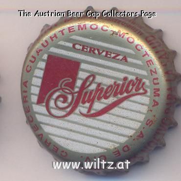 Beer cap Nr.4736: Cerveza Superior produced by Cerveceria Cuauhtemoc - Moctezuma/Monterrey