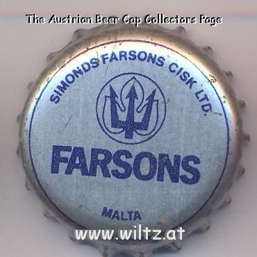 Beer cap Nr.4743: Farsons produced by Simonds Farsons Cisk LTD/Mriehel