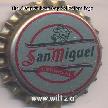 Beer cap Nr.4767: Cerveza Especial produced by San Miguel/Barcelona