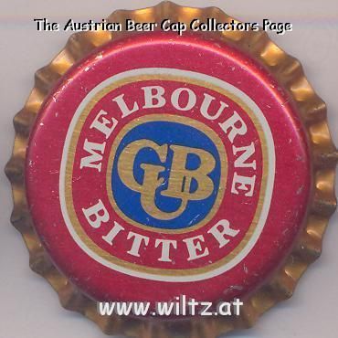 Beer cap Nr.4786: Melbourne Bitter produced by Carlton & United/Carlton