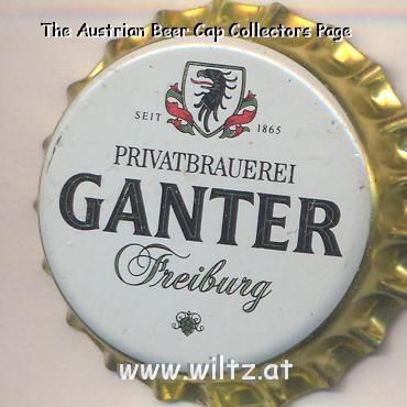 Beer cap Nr.4816: Ganter produced by Privatbrauerei Ganter/Freiburg