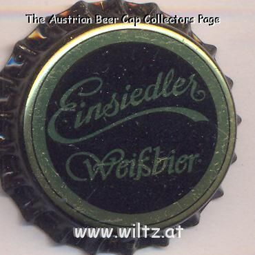 Beer cap Nr.4818: Einsiedler Weißbier produced by Einsiedler Brauhuas GmbH Privatbrauerei/Einsiedel