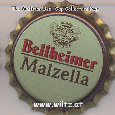 Beer cap Nr.4819: Bellheimer Malzella produced by Bellheimer Privatbrauerei K. Silbernagel AG/Bellheim