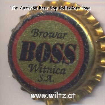 Beer cap Nr.4845: Boss Strong produced by Boss Browar Witnica S.A./Witnica