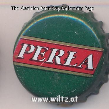 Beer cap Nr.4860: Perla produced by Zaklady Piwowarskie w Lublinie S.A./Lublin
