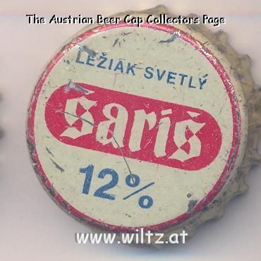 Beer cap Nr.4908: Saris 12% produced by Pivovary Saris a.s./Velky Saris
