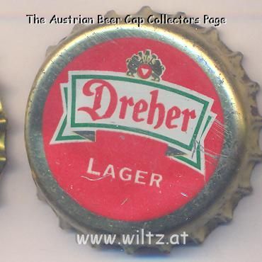 Beer cap Nr.5134: Dreher Lager produced by Dreher Sörgyarak/Budapest