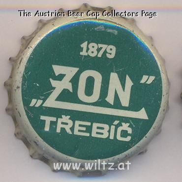 Beer cap Nr.5227: Zon produced by Pivovar Trebic/Trebic