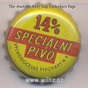 Beer cap Nr.5236: Specialny Pivo 14% produced by Vychodoceske Pivovary/Vychodoceske