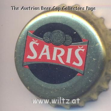 Beer cap Nr.5262: Saris Dark produced by Pivovary Saris a.s./Velky Saris